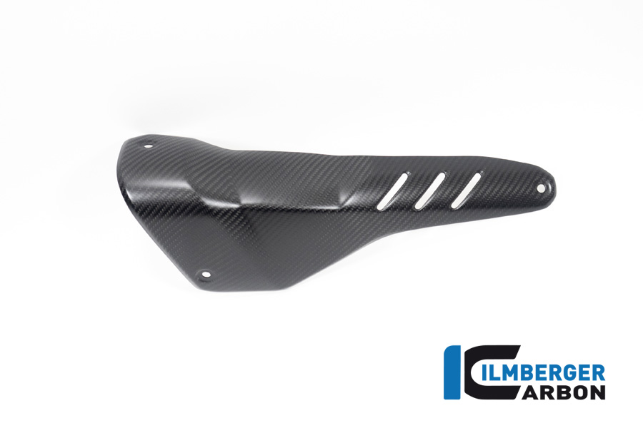 Ilmberger アプリリア TUONO V4 21-22 マフラー/サイレンサー プロテクター (艶なし) AHS.115.TU21M.K - 画像 (2)