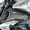Ilmberger Diavel V4 23-24 エアーチューブカバー 左 (艶なし) LKL.101.DI23M.K