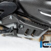 Ilmberger Diavel V4 23-24 エグゾーストカバー 左 (艶なし) ACL.105.DI23M.K - 画像 (2)
