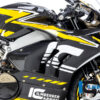 Ilmberger PANIGALE V4 20-21 レーシングカウル専用 フェアリングサイドパネル 右（艶あり) VER.062.V4RRG.K - 画像 (2)
