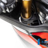Ilmberger PANIGALE V4 18-23 エアーチューブカバー (左) (艶なし) WAL.128.DPV4M.K - 画像 (2)