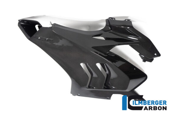Ilmberger PANIGALE V4 22-23 レーシングカウル専用 フェアリングサイドパネル 左（艶あり) VEL.031.V4R2G.K - 画像 (3)