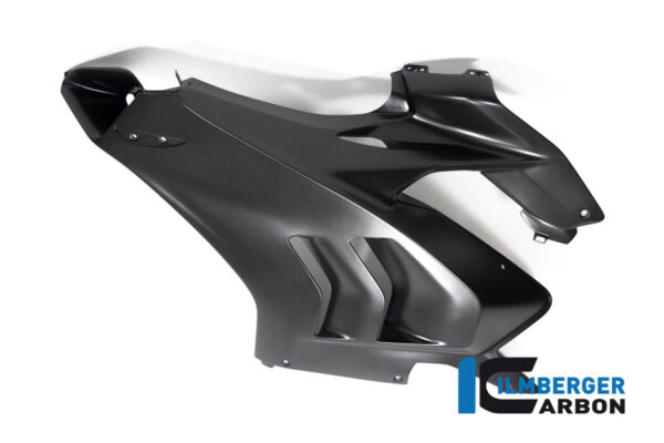 Ilmberger PANIGALE V4 22-23 レーシングカウル専用 フェアリングサイドパネル 左（艶なし) VEL.131.V4R2M.K - 画像 (2)