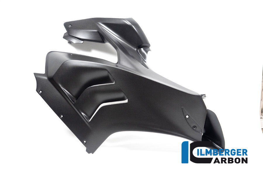 Ilmberger PANIGALE V4S 22-23 レーシングカウル専用 フェアリングサイドパネル 右（艶なし) VER.132.V4R2M.K - 画像 (2)