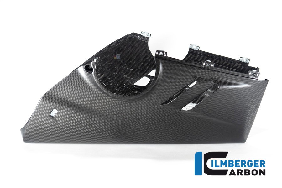 Ilmberger Panigale V4S 22-23 レーシングカウル専用 ハイエグゾースト用ベリーパン (艶なし) VEU.130.V4R2M.K - 画像 (4)