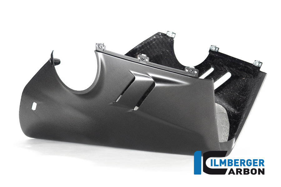 Ilmberger Panigale V4S 22-23 レーシングカウル専用 ローエグゾースト用ベリーパン (艶なし) VEU.134.V4R2M.K - 画像 (7)