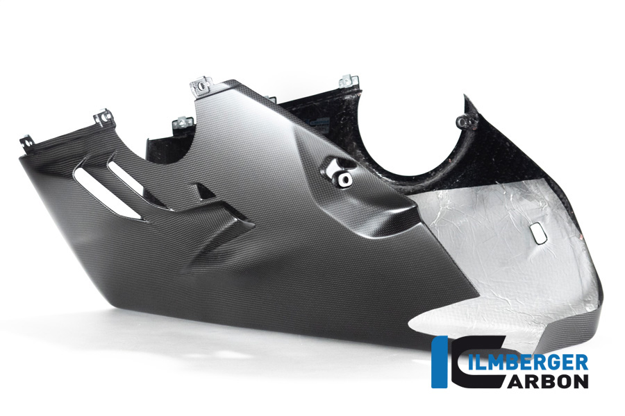 Ilmberger Panigale V4S 22-23 レーシングカウル専用 ローエグゾースト用ベリーパン (艶なし) VEU.134.V4R2M.K - 画像 (6)