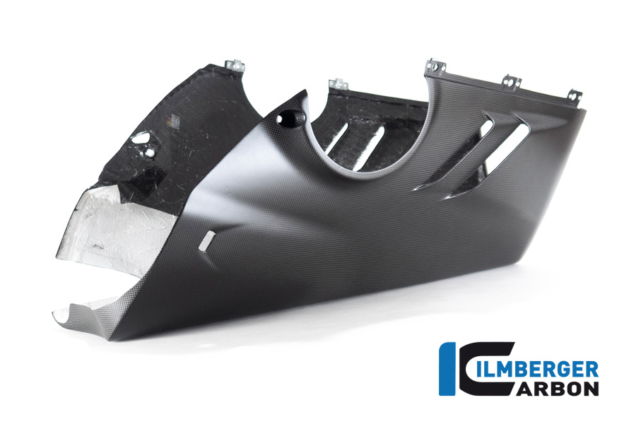 Ilmberger Panigale V4S 22-23 レーシングカウル専用 ローエグゾースト用ベリーパン (艶なし) VEU.134.V4R2M.K - 画像 (4)