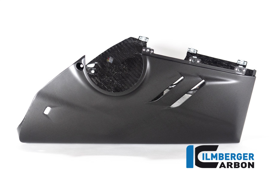 Ilmberger Panigale V4S 22-23 レーシングカウル専用 ローエグゾースト用ベリーパン (艶なし) VEU.134.V4R2M.K - 画像 (3)