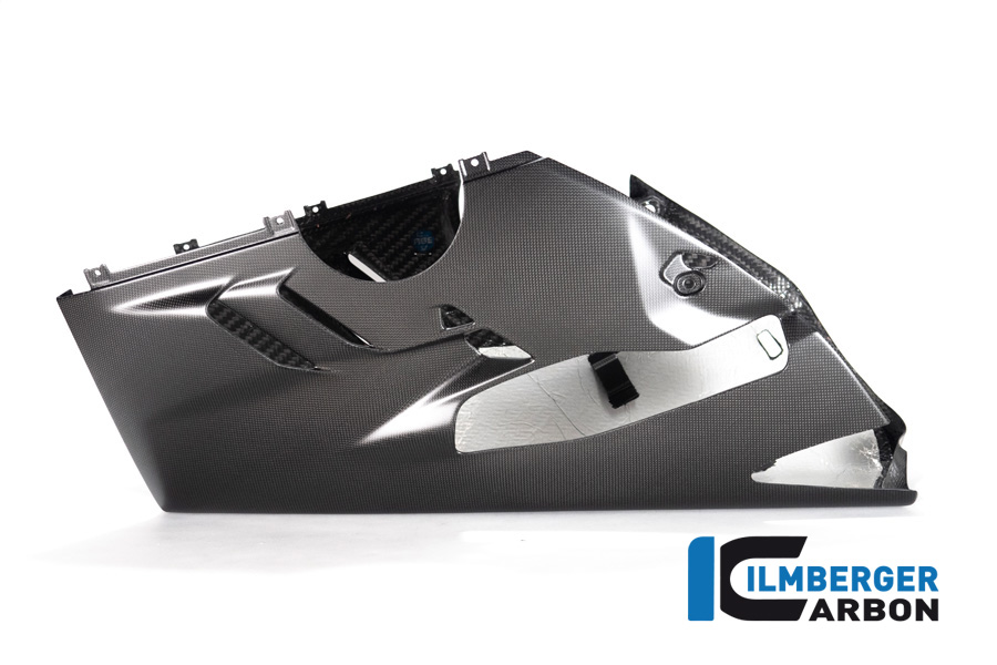 Ilmberger Panigale V4S 22-23 ローエグゾースト用ベリーパン スタンド付き (艶なし) VEU.114.V422M.K - 画像 (3)