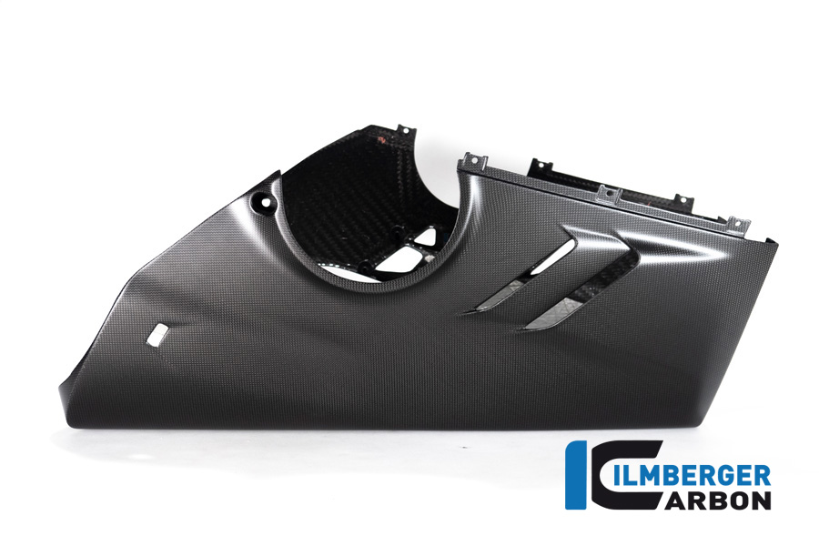 Ilmberger Panigale V4S 22-23 ローエグゾースト用ベリーパン スタンド付き (艶なし) VEU.114.V422M.K - 画像 (4)