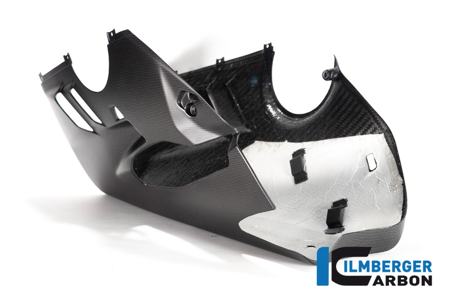 Ilmberger Panigale V4S 22-23 ローエグゾースト用ベリーパン スタンド付き (艶なし) VEU.114.V422M.K - 画像 (5)