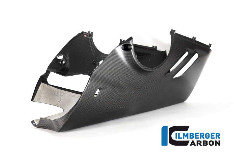 Ilmberger Panigale V4S 22-23 ローエグゾースト用ベリーパン スタンド付き (艶なし) VEU.114.V422M.K - 画像 (6)