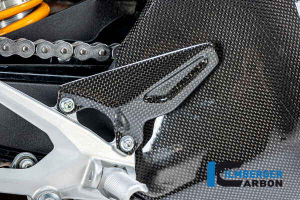 Ilmberger PANIGALE V4 18-23 ヒールガード 左 (艶あり) レーシング FSL.008.DPV4G.K - 画像 (2)