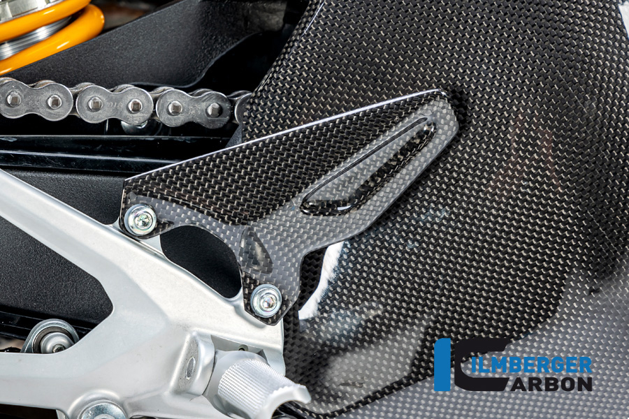 Ilmberger PANIGALE V4S 18-23 ヒールガード 左 (艶あり) FSL.008.DPV4G.K - 画像 (2)