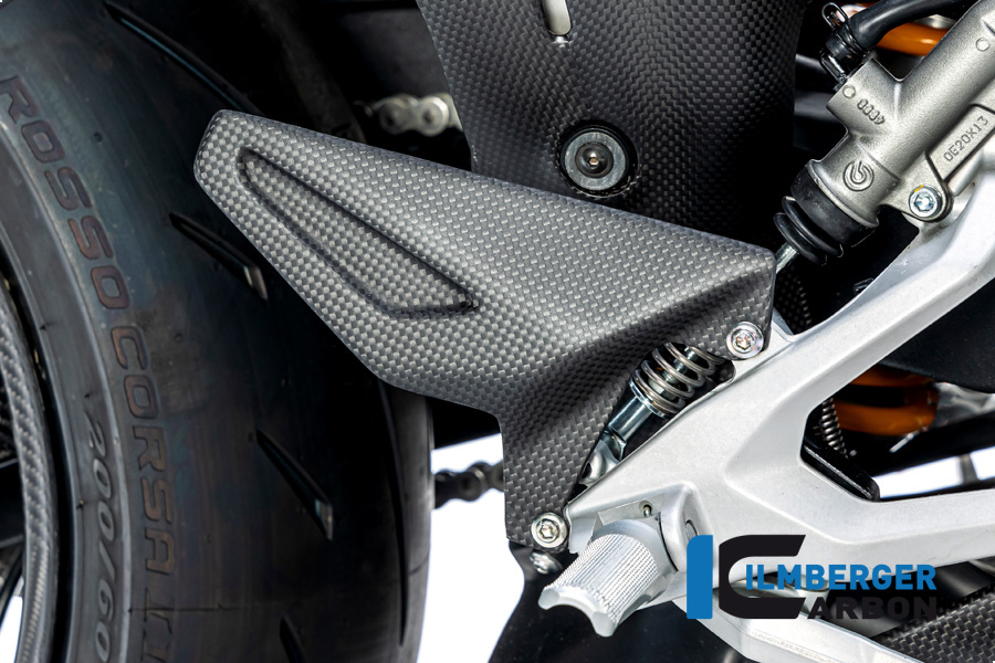 Ilmberger Panigale V4S 18-23 ヒールガード 右 (艶なし) FSR.109.DPV4M.K - 画像 (2)