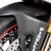 Ilmberger PANIGALE V4 18-23 フロントマッドガード(艶なし) KVO.101.DPV4M.K