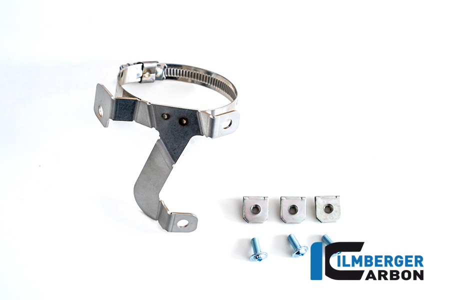 Ilmberger M1000RR 21-24 ストリート エグゾーストヒートシールド用ホールダークランプ AHK.006.M123N.K