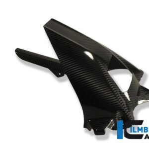 S1000RR 2010-2018 Ilmberger レーシング用アッパーチェーンガード付きリアハガー (ABSあり) KHO.078.S1RAB.K