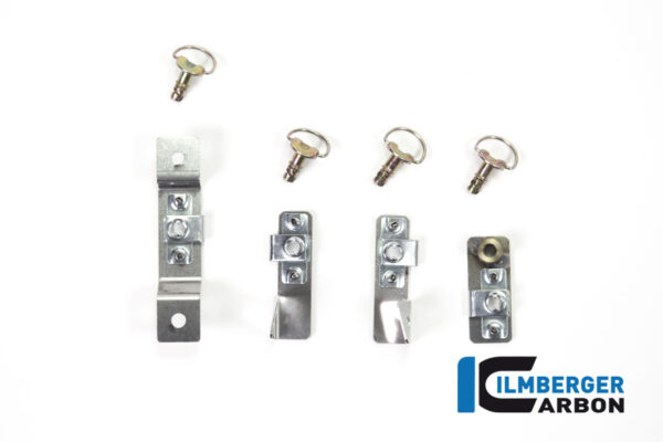 S1000RR 2010-2014 Ilmberger レーシング用フェアリングホルダー (サイドパネル/ベリーパン用4パーツ) VHK.079.S1RAR.K