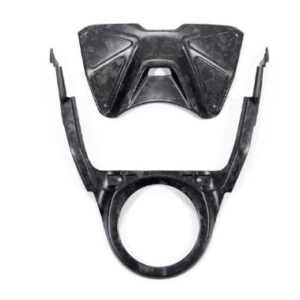 Ilmberger R1300GS 23-24 アッパータンクカバーキット（2ピース） BDC(ブラックダイヤモンドカーボン仕上げ) マット (艶なし) BM.TAO.008.R23GS