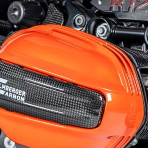 Ilmberger R12 NineT 24-25 スパークプラグキャップカバー 右 カーボングロッシー (艶あり) CG.ZKR.009.R12NT