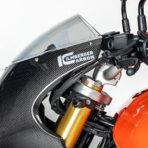 Ilmberger R12 NineT 24-25 ハンドルバー シールド R90S スタイル カーボングロッシー (艶あり) CG.VEO.007.R12NT
