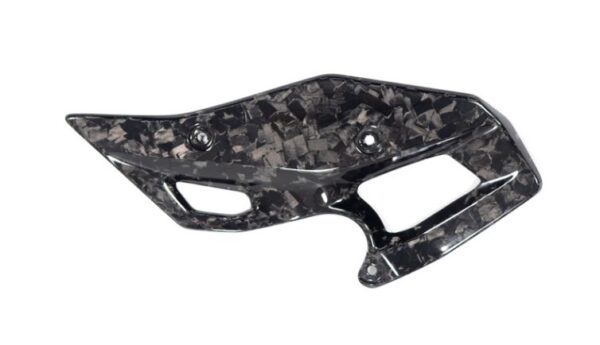 Ilmberger R1300GS 23-24 ヒールガード 左 BDC(ブラックダイヤモンドカーボン仕上げ) グロッシー (艶あり) BG.FSL.016.R23GS