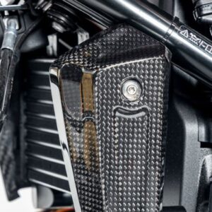 Ilmberger R12 NineT 24-25 オイルクーラーカバー 左 カーボングロッシー (艶あり) CG.OKL.013.R12NT