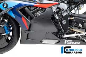 M1000RR 2025 Ilmberger フロントスプロケットカバー ストリート カーボンマット (艶なし) MM.RIO.025.S119S