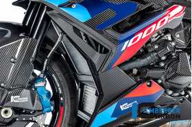 S1000R 2025 Ilmberger ウオータークーラーカバー 左 カーボングロッシー (艶あり) CG.WKL.003.M123N