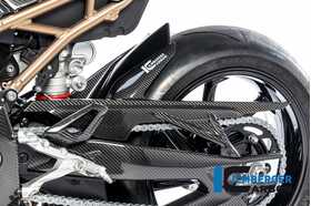 S1000RR 2019-2025 Ilmberger リアハガー アッパーチェーンガード付 ストリート カーボングロッシー (艶あり) CG.KHO.005.S119S