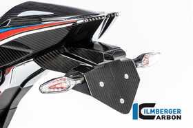 S1000RR 2019-2025 Ilmberger ナンバープレートホルダー ストリート カーボングロッシー (艶あり) CG.NHO.003.S119S