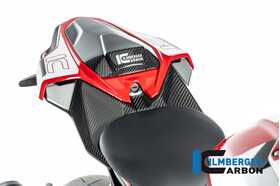 S1000RR 2023-2025 Ilmberger パッセンジャーシートカバー ストリート カーボングロッシー (艶あり) CG.SIA.009.M123S