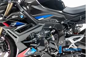 S1000R 2021-2025 Ilmberger フレームカバー 左 カーボングロッシー (艶あり) CG.RAL.016.S121N