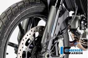 Scrambler Icon 2015-2016 Ilmberger スタンドパイプカバー 左 艶なし KVL.105.DS15M.K