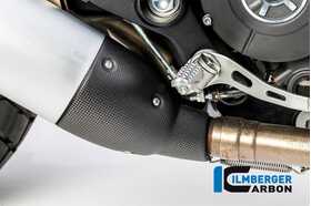 Scrambler SIXTY2 2016-2017 Ilmberger マフラープロテクター 艶なし ASC.122.DS15M.K
