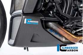 XDIAVEL/S 2018-2024 Ilmberger ベリーパン 左 艶なし VEU.127.XD18M.K
