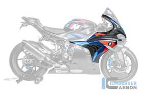 M1000RR 2025 Ilmberger サイドフェアリング 右 ストリート カーボンマット (艶なし) MM.VER.006.M125S