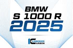 Ilmberger S1000R 2025 ライトマスクキット カーボングロッシー (艶あり) CG.VEO.001.M125N