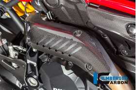 Monster 821 2014-2015 Ilmberger エグゾーストプロテクションマニホールド 艶あり AHK.004.D12MG.K