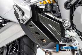 Multistrada1200 Enduro 2016-2022 Ilmberger エグゾーストプロテクター 艶あり AHS.002.ME16G.K