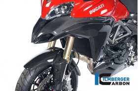Multistrada 1200/S/DVT 2010-2012 Ilmberger エアチューブカバー 左 WKL.008.MTS12.K